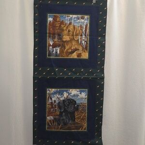 Labrador Retriever Fabric Wall Hanging Cotton Fabric